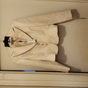 Allen B by Allen Schwarz gold jacket/blazer size 8